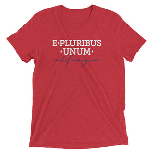 E Pluribus Unum: T-Shirts in red, white & blue