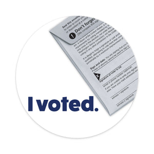 I VOTED Car Magnets