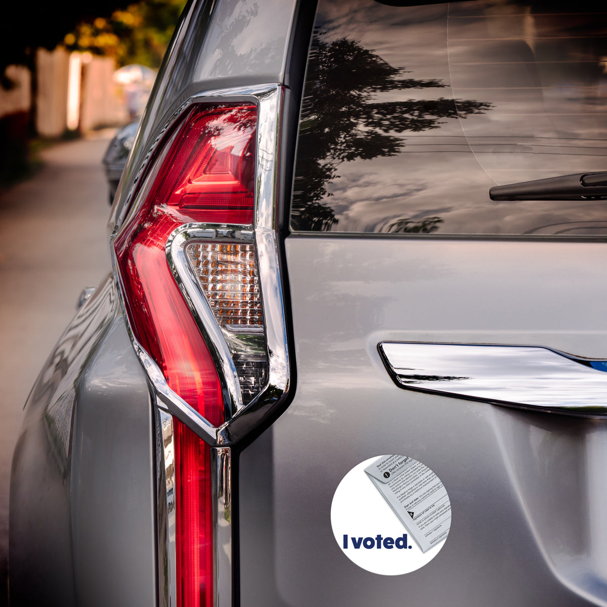 I VOTED Car Magnets