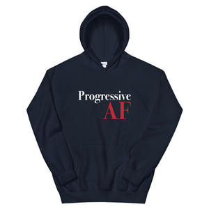 Progressive AF: Sweatshirts in red, white & blue