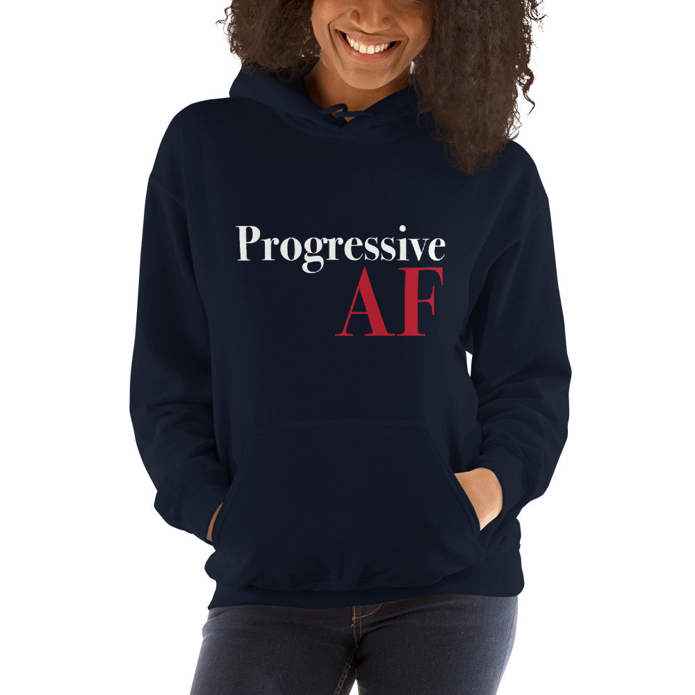 Progressive AF: Sweatshirt on a woman