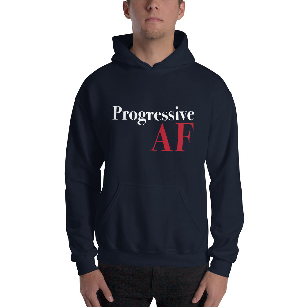Progressive AF: Sweatshirt on a man