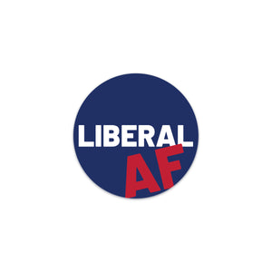 liberal af decal sticker